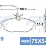 Balata Fritec SPC-75X5-AZ