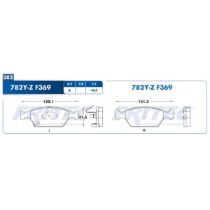 Balata Fritec SPC-782Y-Z