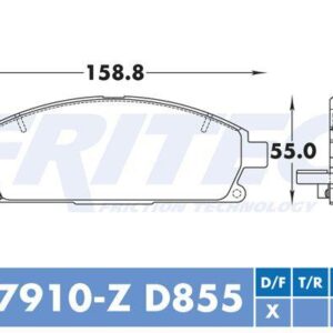 Balata Fritec SPC-7910-Z