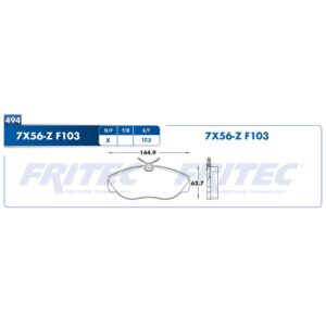 Balata Fritec SHD-7X56-Z