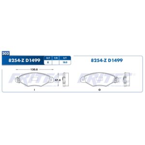 Balata Fritec SPC-8254-Z