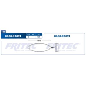 Balata Fritec SPC-8433-Z