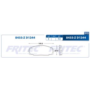 Balata Fritec SHD-8455-Z