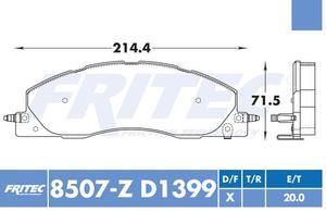 Balata Fritec SHD-8507-Z