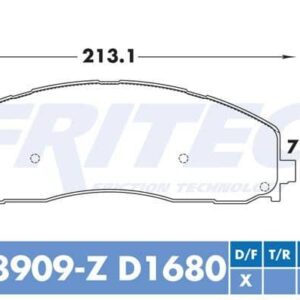 Balata Fritec SHD-8909-Z