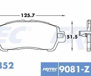 Balata Fritec SPC-9081-Z