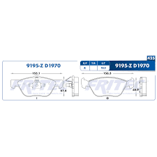 Balata Fritec SHD-9195-Z