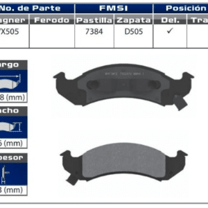 Balata Wagner 7384 WX505