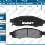 Balata Wagner 7918 WD1015