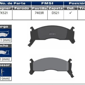 Balata Wagner 7406 WX521